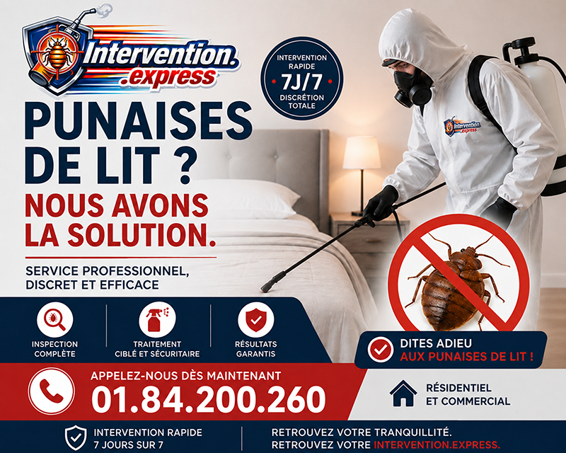 Punaises de Lit Villiers sur Marne